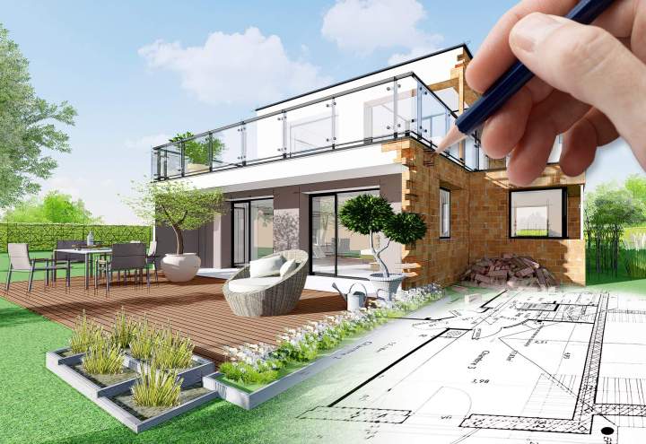 Blueprint on reality house Belleville
