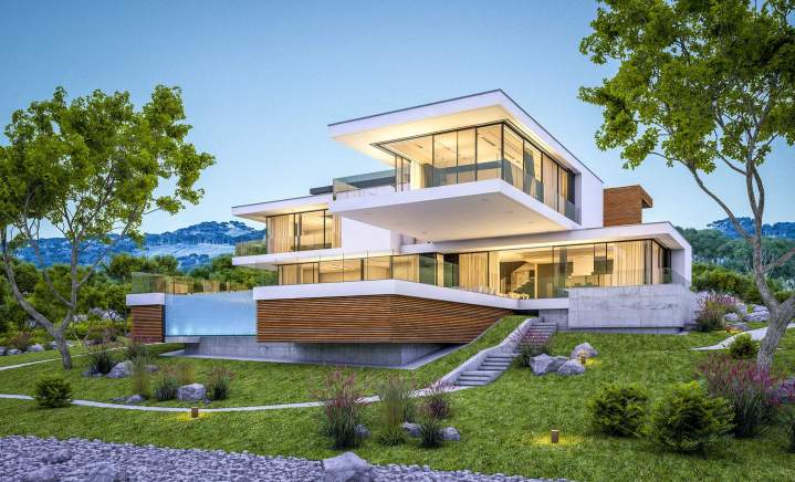 Modern house Belleville